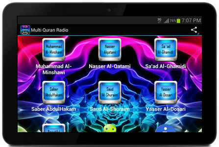 Multi Quran Radio (Android App)